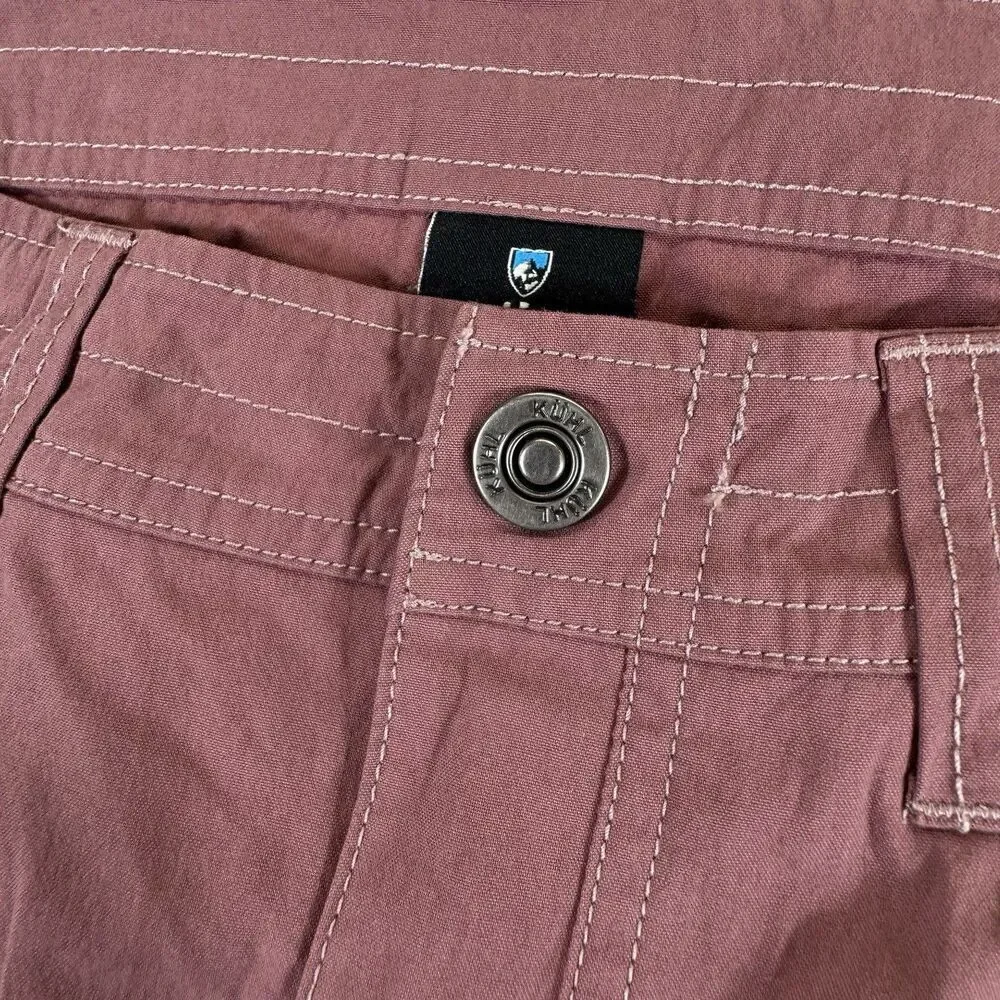 KUHL Sz 8 Shorts Splash Cargo Utility Hiking Stretch Outdoor Gorpcore UPF50 NWOT